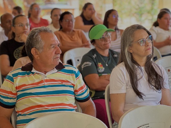 Encontro do Pacto das Ações do SPAECE na Escola Dr. João Rodrigues, em Novo Oriente